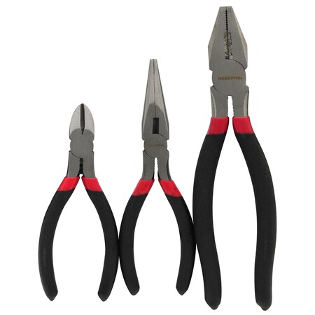 Roadpro 3-Piece Pliers Set 18HS005